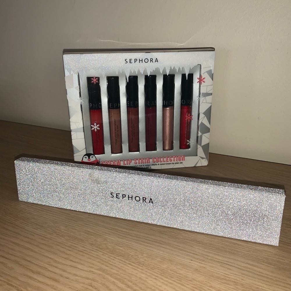 Sephora Lip Stain & Eyeshadow Palette Bundle